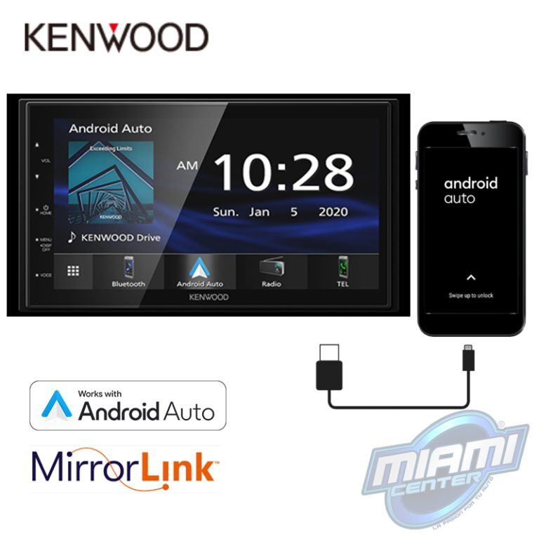 RADIO KENWOOD DMX5020S • CARPLAY Miami Center
