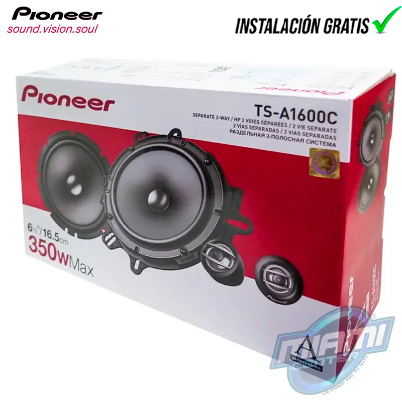 PIONEER COMPONENTES TS-A1600C - Imagen 7