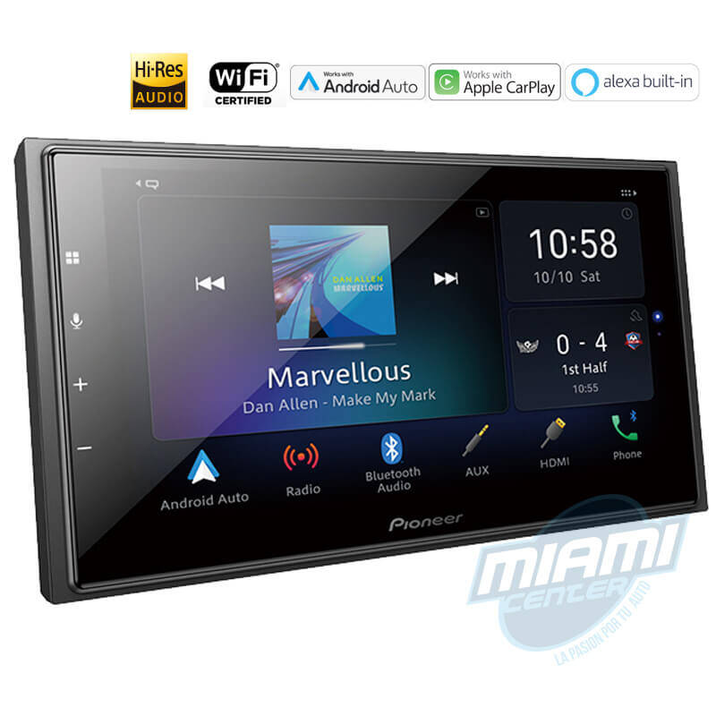 Pioneer Radio DMH-Z6350BT | Conectividad y Calidad