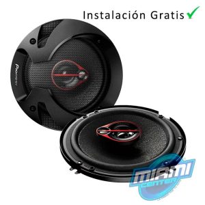 PIONEER PARLANTES TS-R1651S • 300W • 40W RMS 3