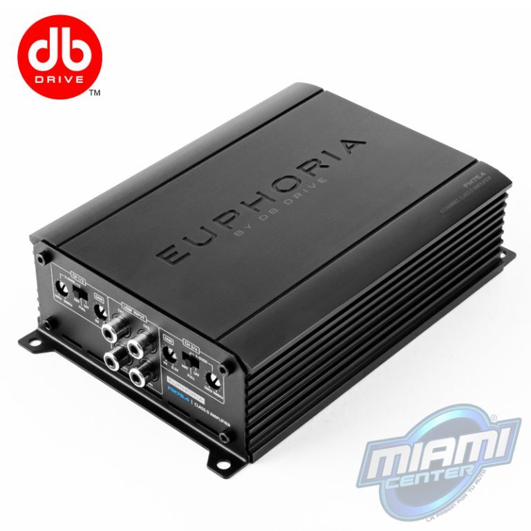 DB Drive Amplificador FM75.4 Mini - Potente y Compacto