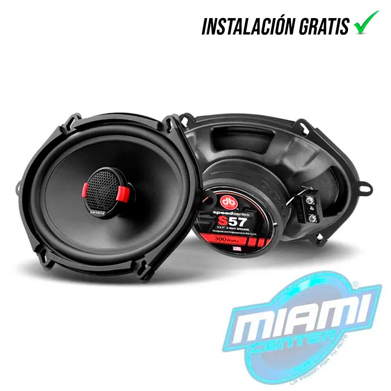 DB DRIVE PARLANTES COAXIALES S57