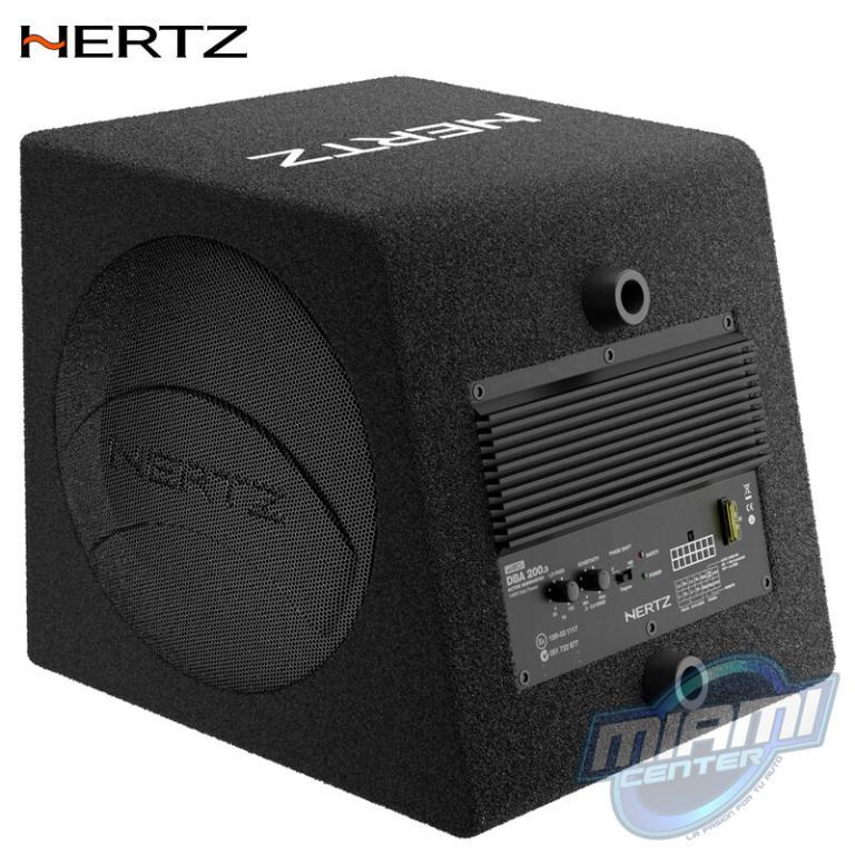 HERTZ SUBWOOFER AMPLIFICADO BOX DBA200.3 Miami Center