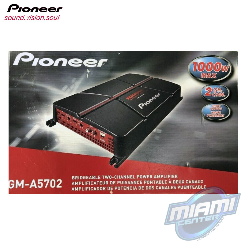 PIONEER AMPLIFICADOR GM-A5702 - Imagen 5