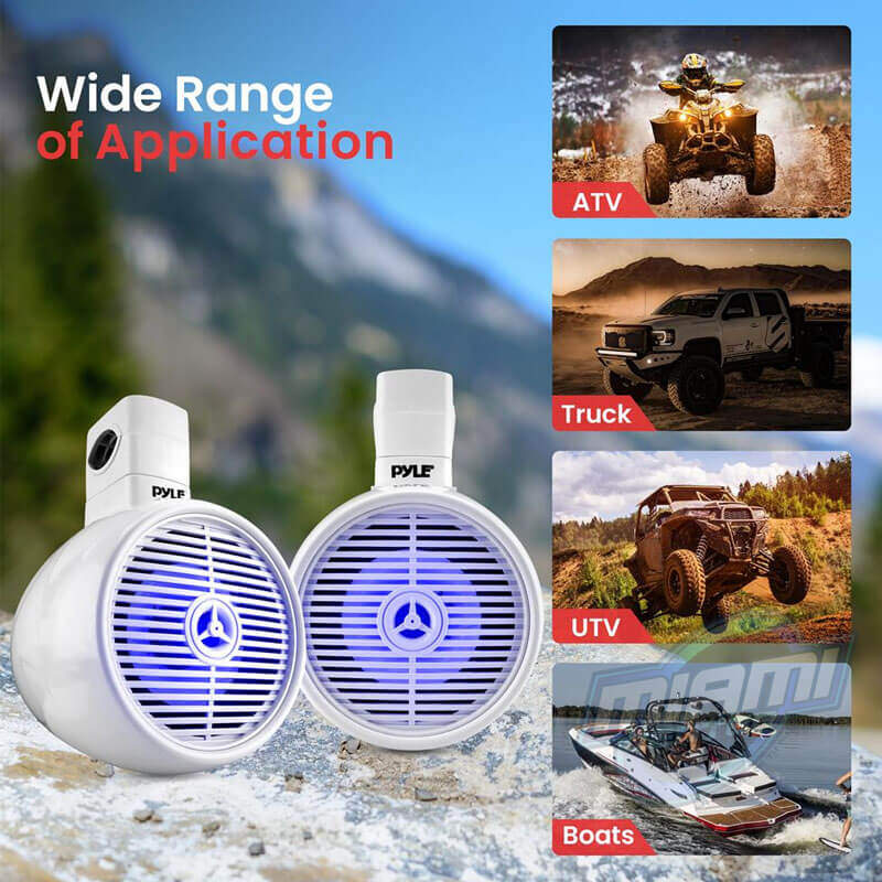 Parlantes Marinos de torre-Pyle