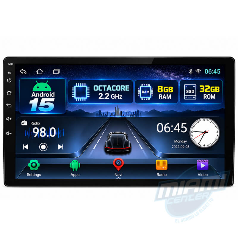 RADIO ANDROID DE 8 NUCLEOS