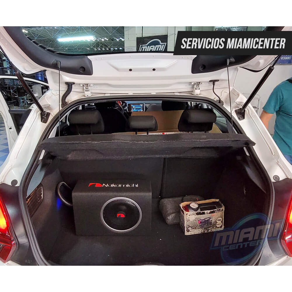 SERVICIO DE INSTALACIÓN DE SUBWOOFER AMPLIFICADO para auto