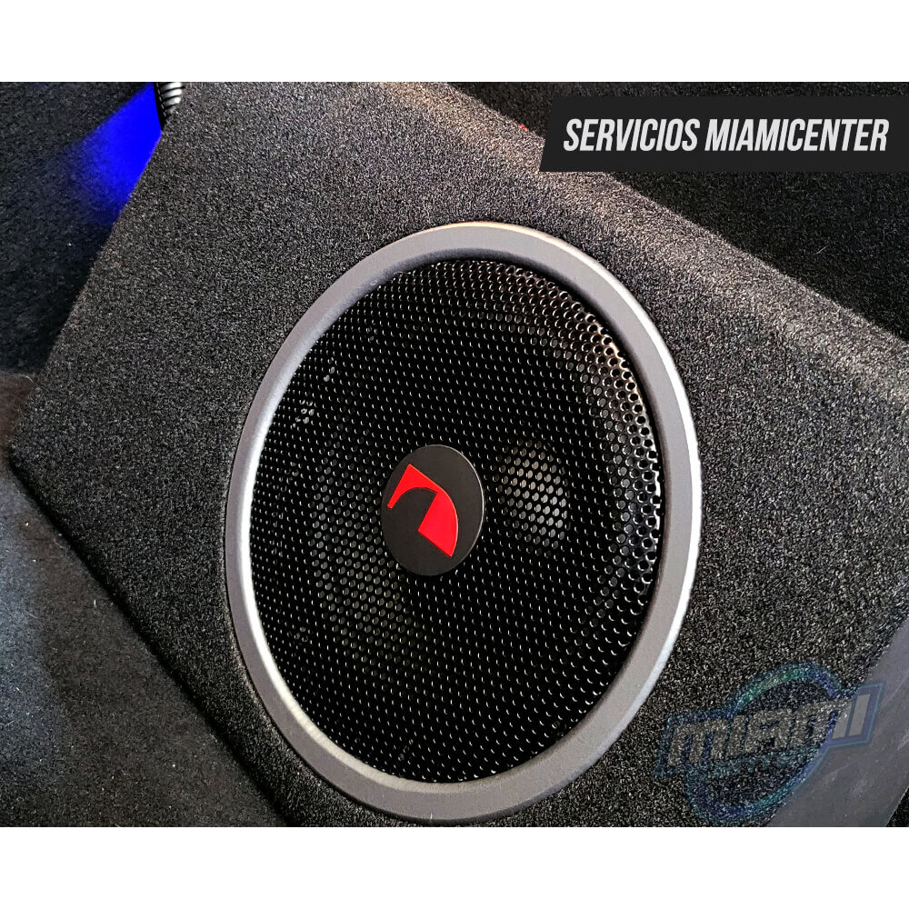 SERVICIO DE INSTALACIÓN DE SUBWOOFER AMPLIFICADO para auto