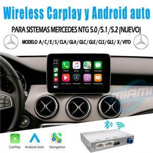 MERCEDES BENZ INTERFACE CARPLAY • ANDROIDAUTO • NTG5X