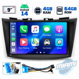 radio-para-Suzuki-Swift-Bisel-adaptador-de-radio-mmi