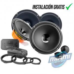 COMBO PARLANTES + COMPONENTES HERTZ DIECI - Incluye Espaciadores e instalación Gratis