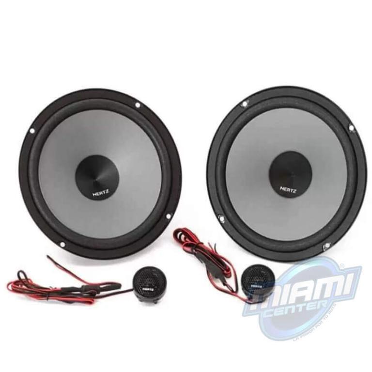 Hertz K 165 Kit Altoparlanti 2 Vie 165 Mm Per Auto + Adattatori Per PEUGEOT Expert Dal 2007