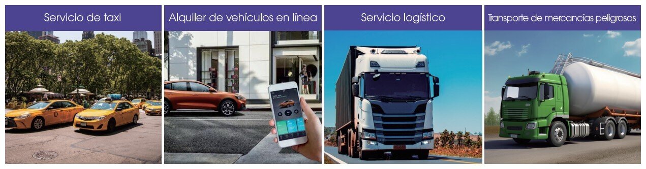 GPS rastreador con cámara para auto, camiones y vehículos comerciales