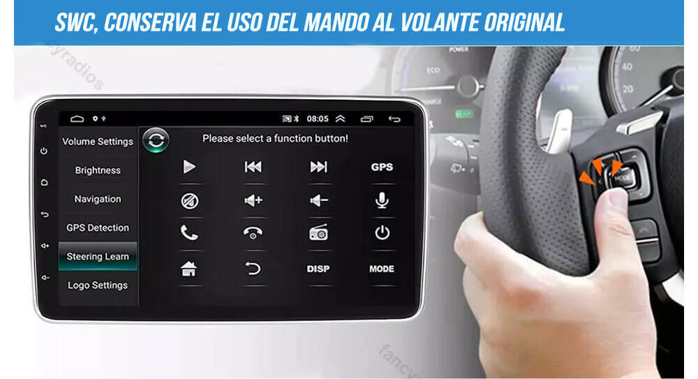 Radio Android para auto Suzuki