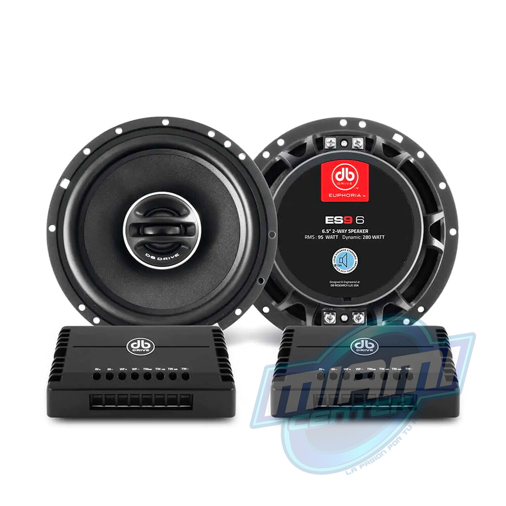 DB DRIVE PARLANTES COAXIALES ES9-6