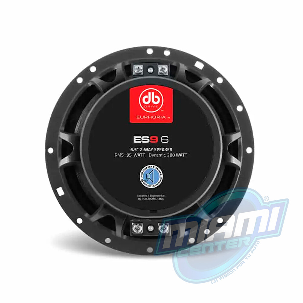 DB DRIVE PARLANTES COAXIALES ES9-6