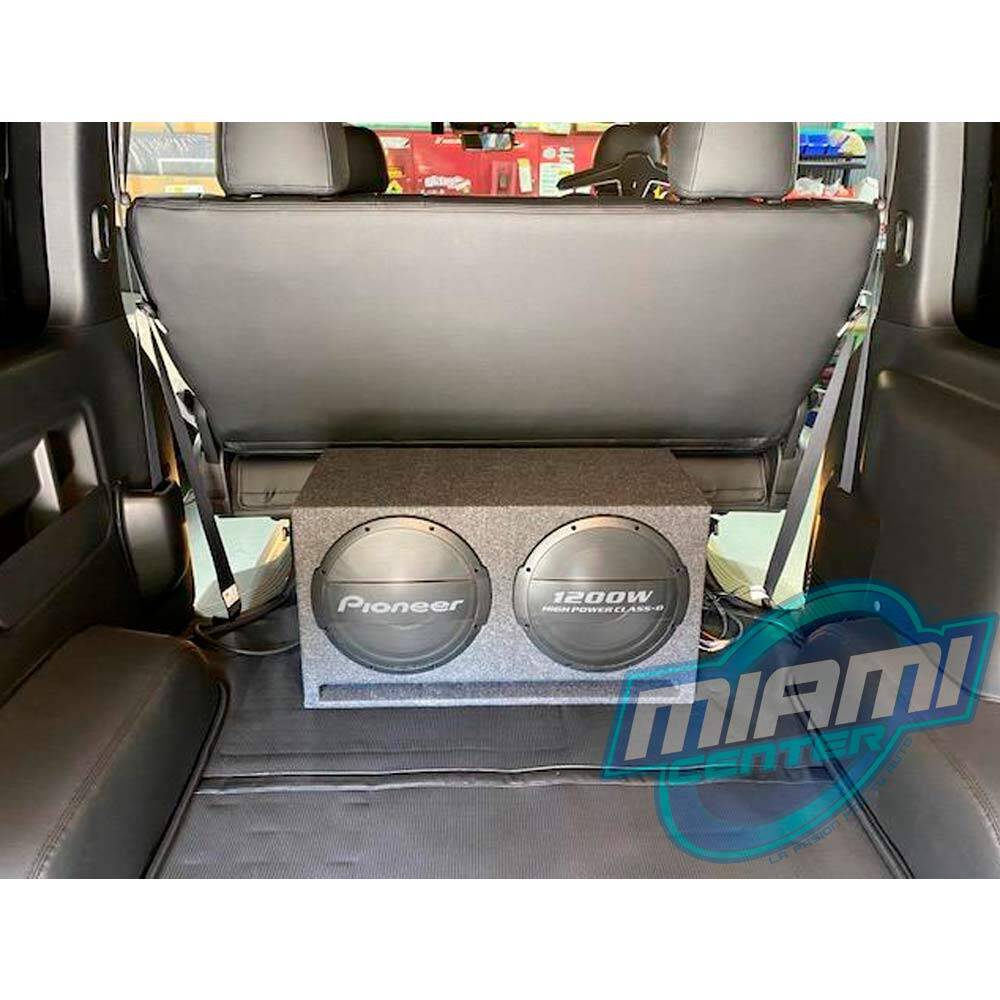 PIONEER SUBWOOFER AMPLIFICADO DOBLE TS-WX1220AH