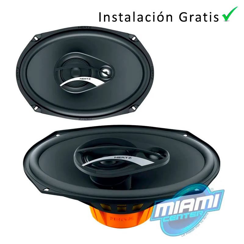 HERTZ PARLANTES COAXIALES DCX690.3 • 3 VÍAS