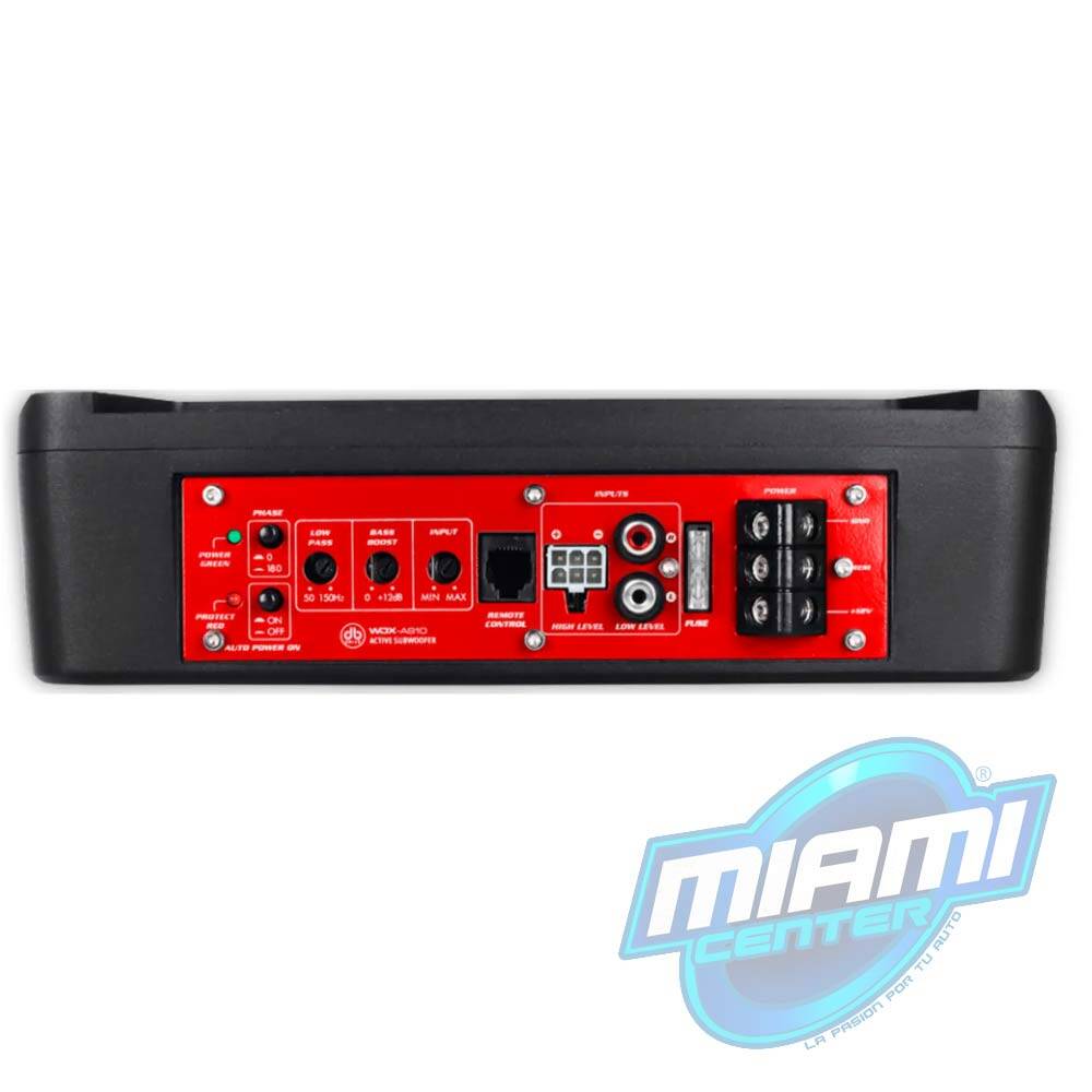 DB DRIVE SUBWOOFER AMPLIFICADO WDX-AS10
