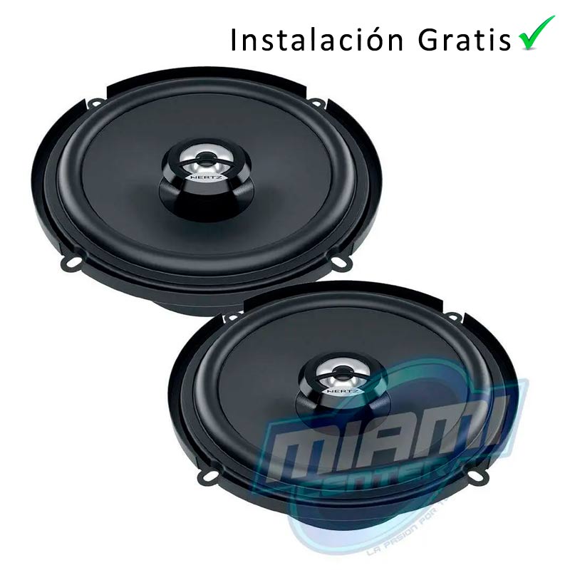 HERTZ PARLANTES COAXIALES DCX 160.3
