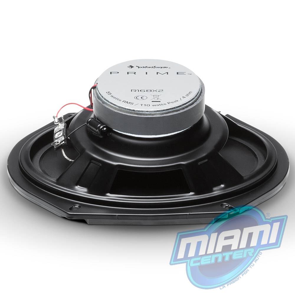 ROCKFORD FOSGATE PARLANTES COAXIALES R168X2