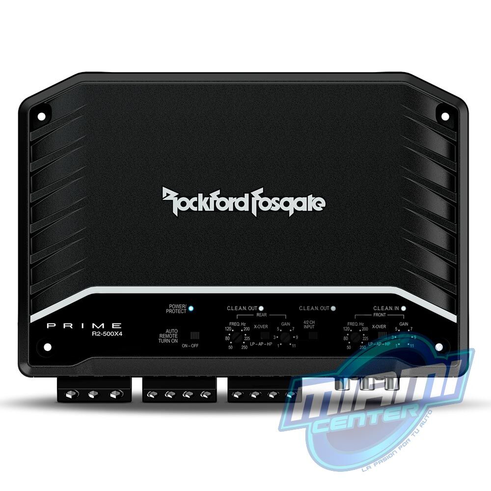 ROCKFORD FOSGATE AMPLIFICADOR R2-500X4