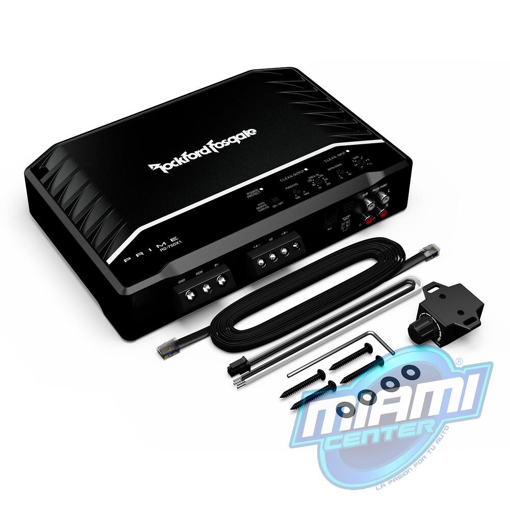 ROCKFORD FOSGATE AMPLIFICADOR R2-750X1