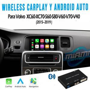 VOLVO INTERFACE CARPLAY • ANDROIDAUTO • MODELO XC60-XC70-S60-S80-V60-V70-V40 2015-2019 (7“)