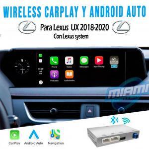 LEXUS INTERFACE CARPLAY • ANDROIDAUTO • MODELO UX 2018-2020 (7“)