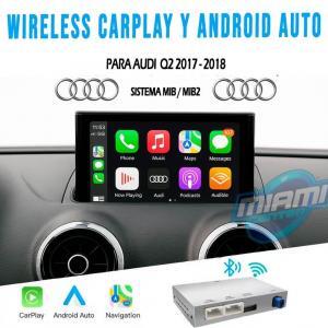 AUDI INTERFACE CARPLAY • ANDROIDAUTO • MODELO Q2 2017-2018 (7“)