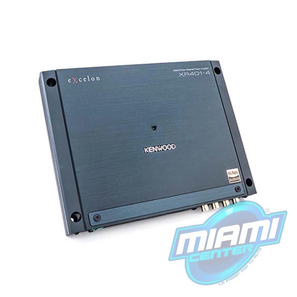 KENWOOD EXCELON AMPLIFICADOR XR401-4 • 4 CANAL