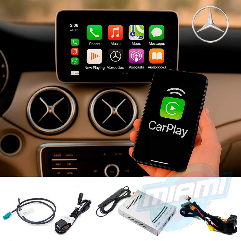 MERCEDES BENZ INTERFACE CARPLAY • ANDROIDAUTO • OLD MODEL GLK 2010-2012 (5.8/7")