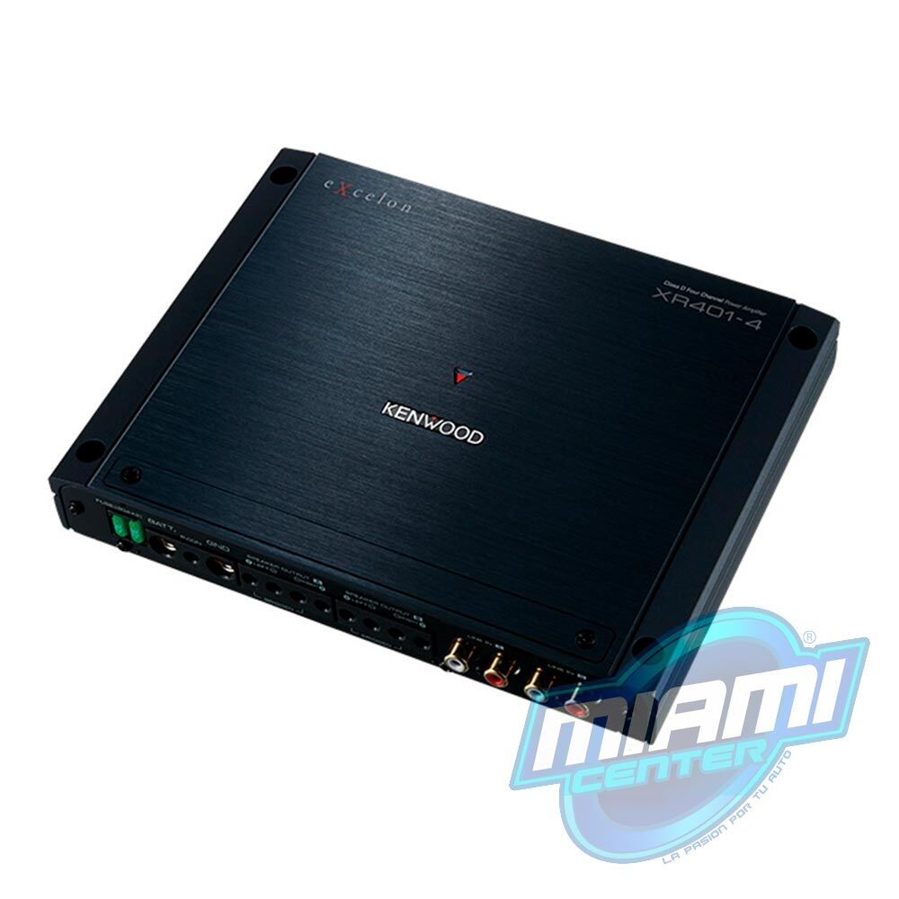 KENWOOD EXCELON AMPLIFICADOR XR401-4 • 4 CANAL