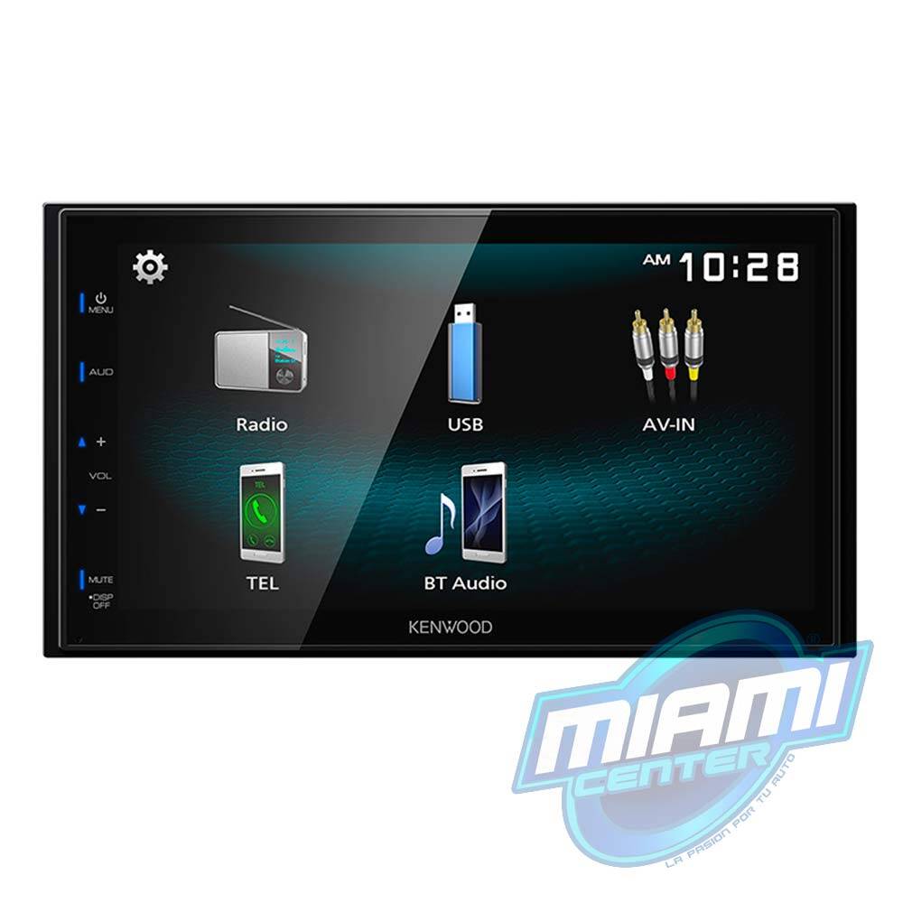 KENWOOD RADIO DMX125BT • BLUETOOTH • 6.8"