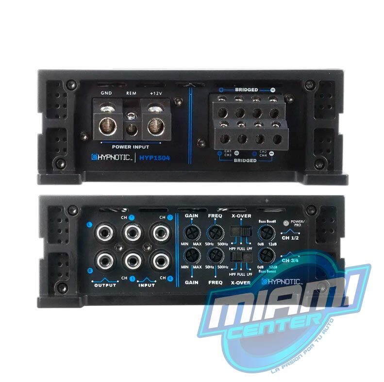 HYPNOTIC AMPLIFICADOR HYP1504 – AMPLIFICADOR 4 x 150W