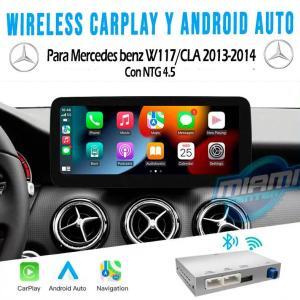 MERCEDES BENZ INTERFACE CARPLAY • ANDROIDAUTO • MODELO W166/ML/GL 2013-2014 (5.8"/7")