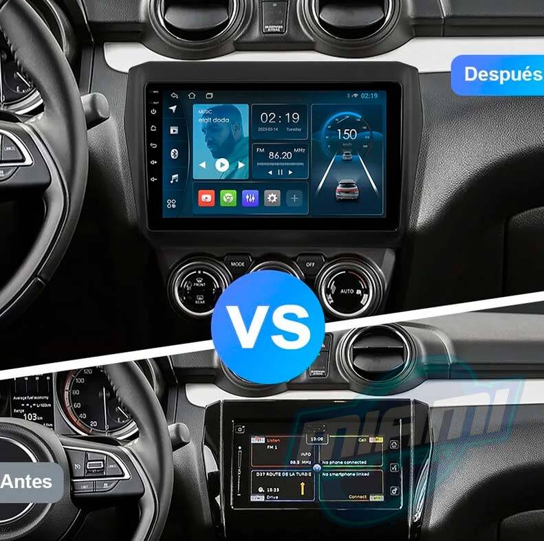RADIO CARPLAY Y ANDROID PARA SUZUKI SWIFT 2018+ - Imagen 5