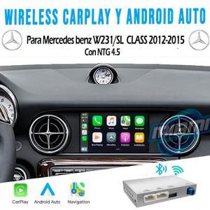 EDES BENZ INTERFACE CARPLAY • ANDROIDAUTO • MODELO W231/SL CLASS 2012-2015 (5.8"/7")