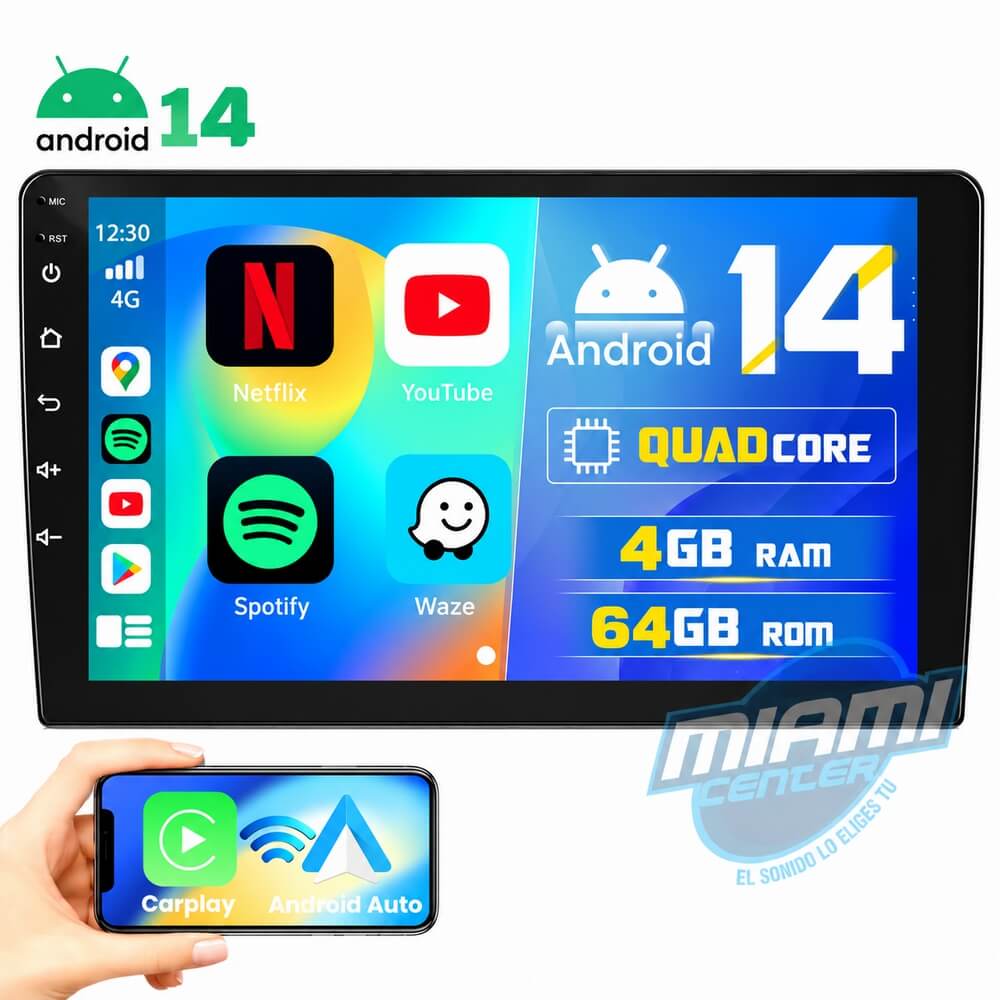 Radio_ANDROID para auto instalada