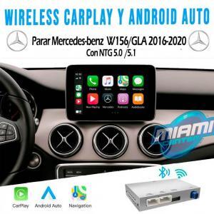 MERCEDES BENZ INTERFACE CARPLAY • ANDROIDAUTO • MODELO W156/GLA 2016-2020 (7"/8"/8.4")