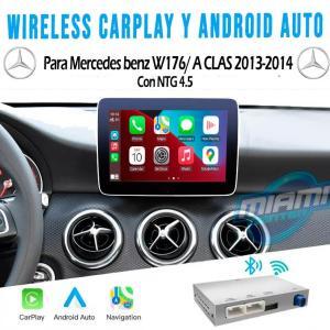 MERCEDES BENZ INTERFACE CARPLAY • ANDROIDAUTO • MODELO W204/C CLASS 2013-2014 (5.8"/7")