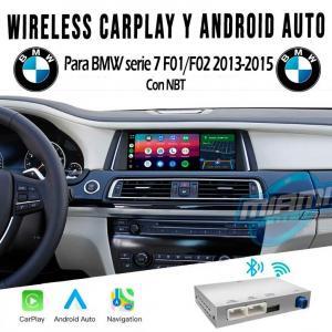 BMW INTERFACE CARPLAY • ANDROIDAUTO • MODELOS SERIE 7 F01/F02 2013-2015 (6.5"/8.8"/10.25")