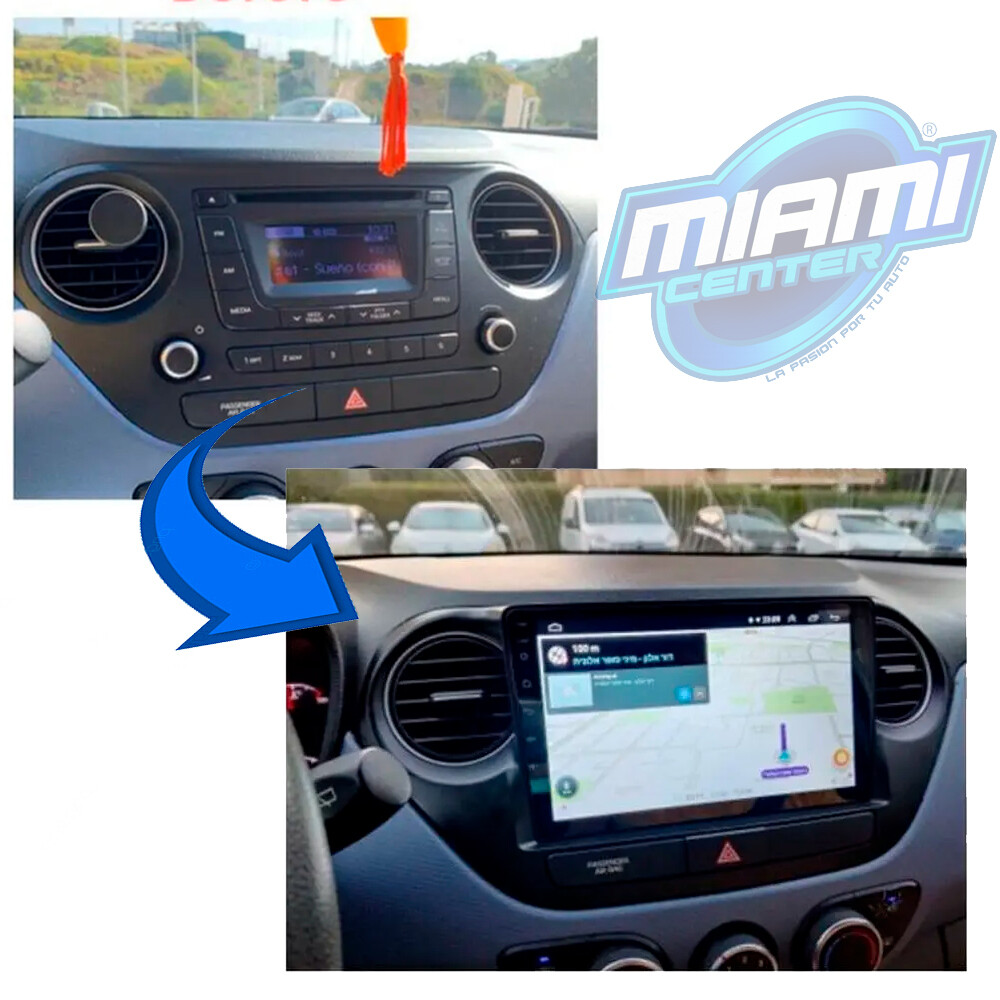 BISEL ADAPTADOR DE RADIO HYUNDAI GRAND i10 2013+