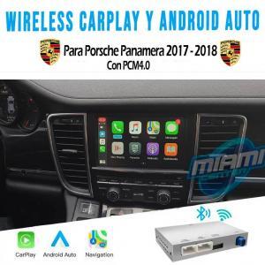 PORCHE INTERFACE CARPLAY • ANDROIDAUTO • MODELO CAYMAN 2017-2018 (7"/ 8")