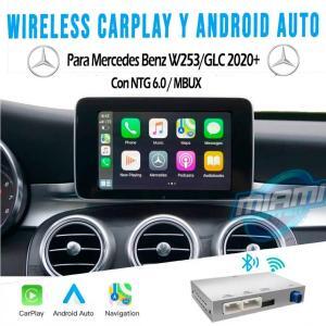 MERCEDES BENZ INTERFACE CARPLAY • ANDROIDAUTO • MODELO W253/GLC 2020+ (10.25")