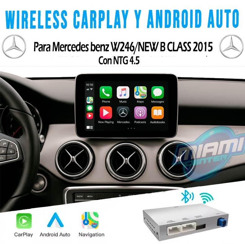 MERCEDES BENZ INTERFACE CARPLAY • ANDROIDAUTO • MODELO X204/GLK 2013-2014 (5.8"/7")