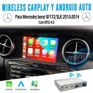 MERCEDES BENZ INTERFACE CARPLAY • ANDROIDAUTO • MODELO W172/SLK 2013-2014 (5.8"/7")
