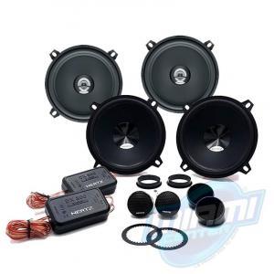 COMBO PARLANTES DCK130.3 + COMPONENTES HERTZ DSK130.3 + ESPACIADORES (INSTALADO)