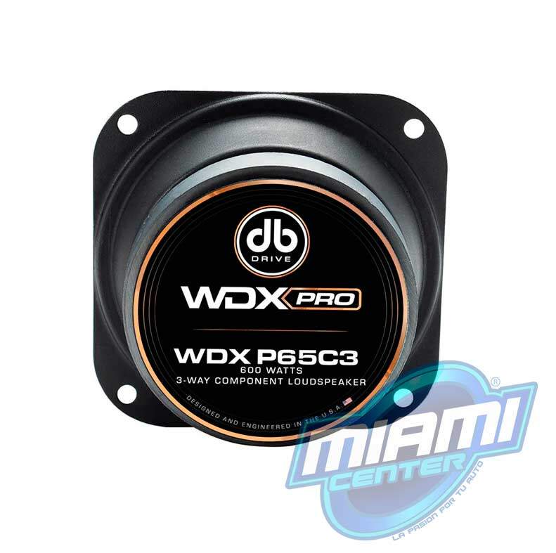 DB DRIVE COMPONENTES WDX P65C3 • 3 VÍAS • 6.5" - Imagen 7