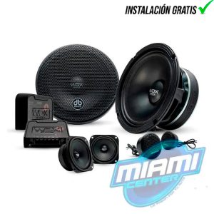 DB DRIVE COMPONENTES WDX P65C3 • 3 VÍAS • 6.5"